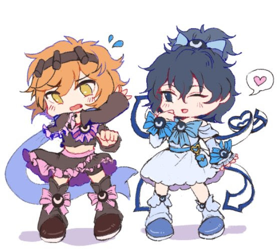 cure black, cure white, senri tsurubami, and zuifeng tenkai (precure and 2 more) drawn by hotaru_kago