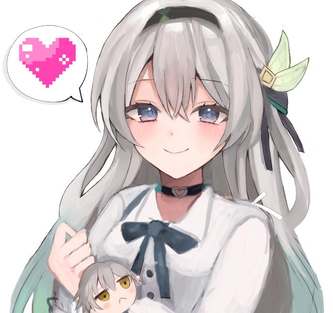 trailblazer, firefly, and caelus (honkai and 1 more) drawn by yuzu_ringo_(ohayou_hey)