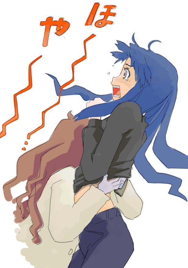 aisaka taiga and kawashima ami (toradora!) drawn by pinzu
