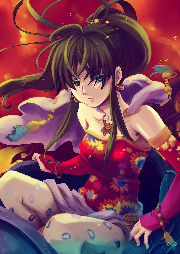 terra branford (final fantasy and 1 more) drawn by nanamako