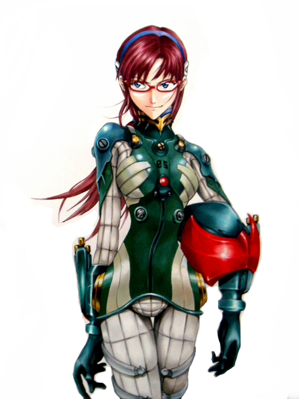 makinami mari illustrious (neon genesis evangelion and 2 more) drawn by yokoama