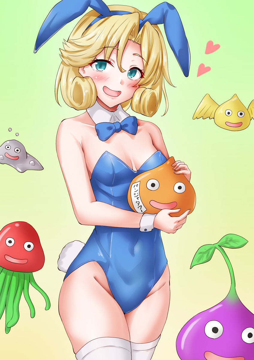 slime, janus, gadabout, she-slime, liquid metal slime, and 2 more (kantai collection and 2 more) drawn by anti_(untea9)