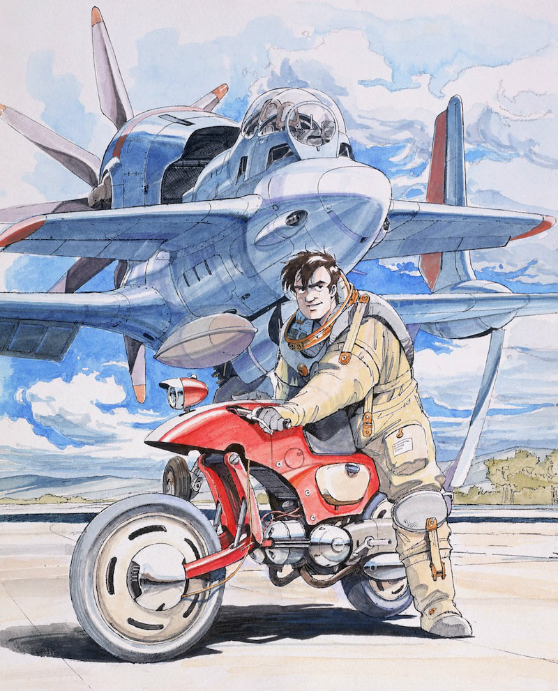shirotsugh lhadatt (honneamise no tsubasa) drawn by sadamoto_yoshiyuki