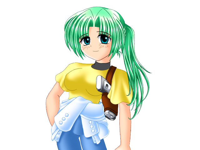 sonozaki mion (higurashi no naku koro ni) drawn by ryukishi07