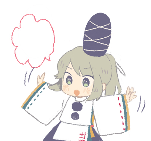 mononobe no futo (touhou) drawn by keyaki_(mora_ll)