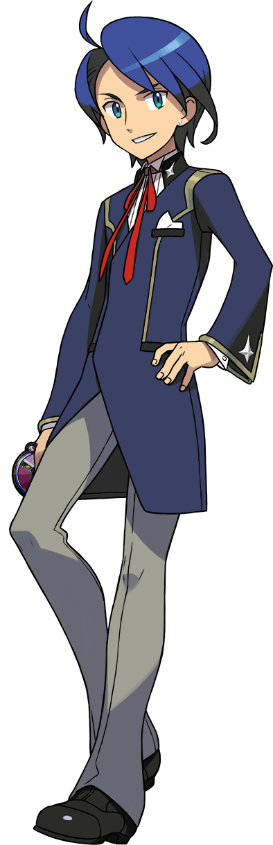 luca (pokemon and 1 more) drawn by ishikawa_hideki