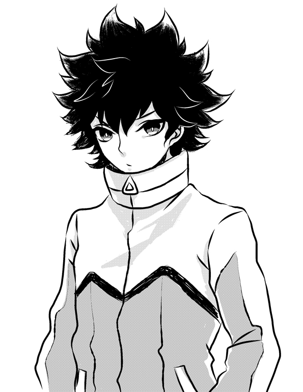 hugh (pokemon and 1 more) drawn by jrss