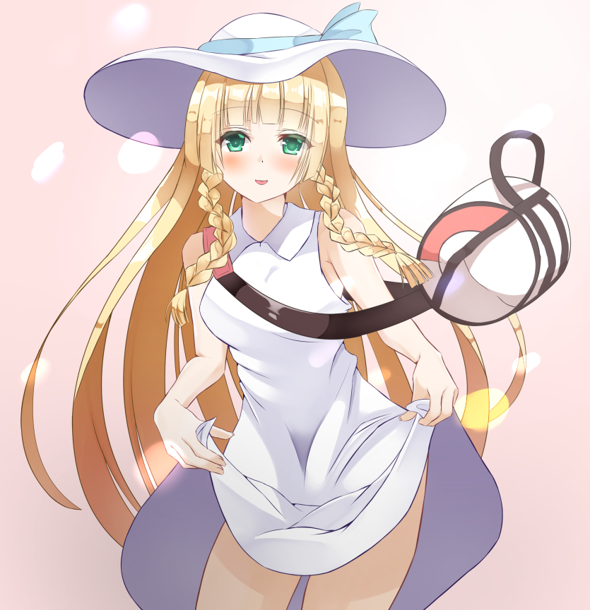 lillie (pokemon and 1 more) drawn by kuro75268