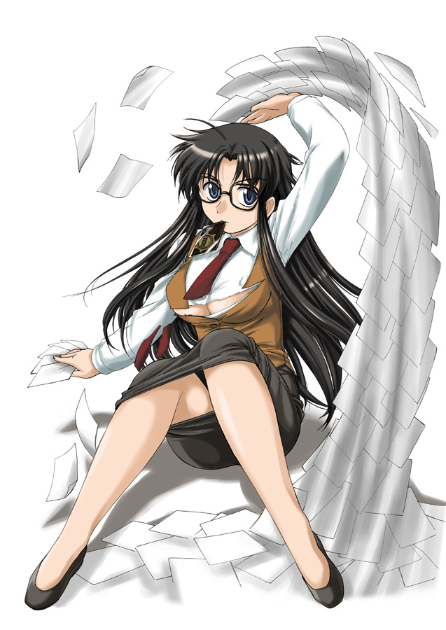 yomiko readman (read or die and 1 more) drawn by wan'yan_aguda