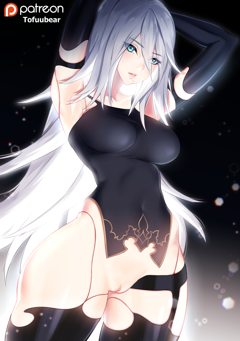 a2 (nier and 1 more) drawn by tofuubear