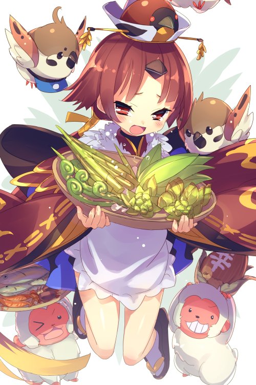beni-enma and demonic monkey (fate and 1 more) drawn by echo_(circa)