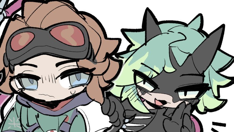 horizon and alter (apex legends) drawn by rice_sugois