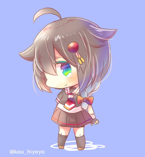 shigure and shigure kai ni (kantai collection) drawn by kou_hiyoyo