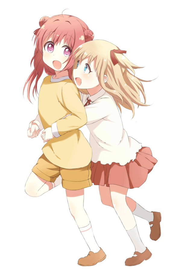 toshinou kyouko and akaza akari (yuruyuri) drawn by shikou_sakugo_(qqap9gt9k)