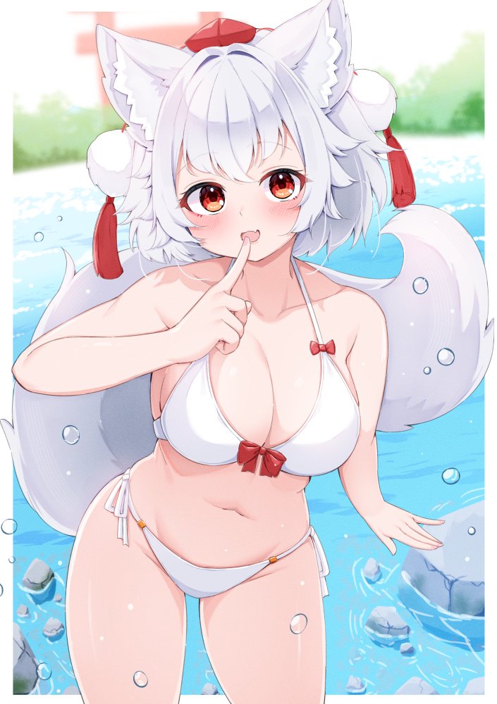 inubashiri momiji (touhou) drawn by rururiaru