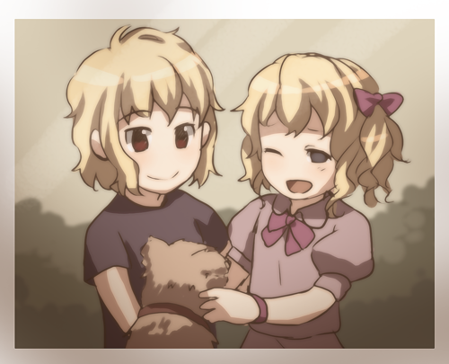 satou lilly, satou akira, and niji (katawa shoujo) drawn by weee_(raemz)