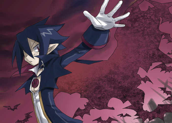 valvatorez (disgaea and 1 more) drawn by karina