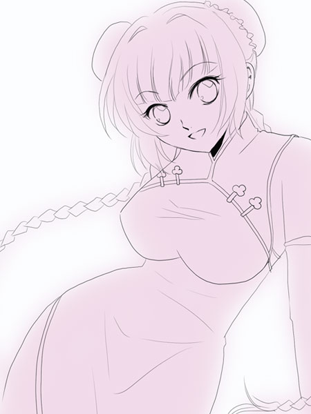 wang liu mei (gundam and 1 more) drawn by sinko_(sinsin)