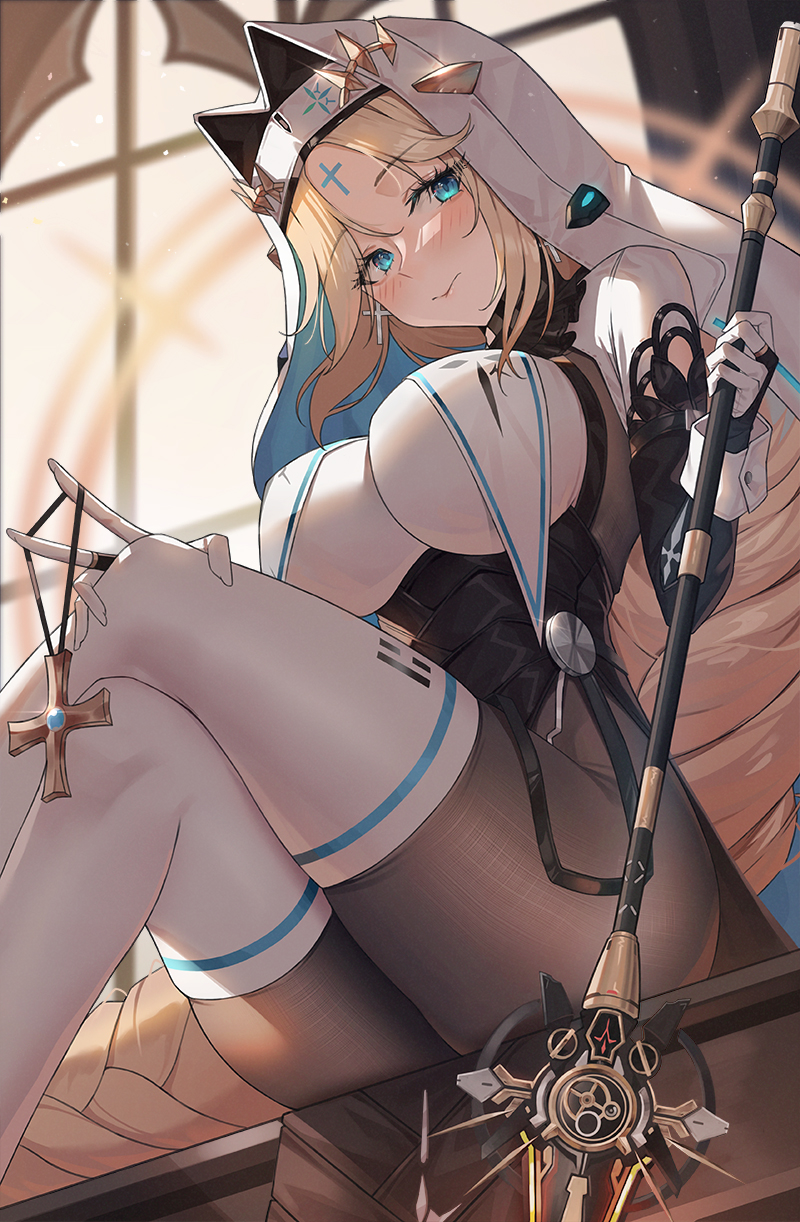 rapunzel (goddess of victory: nikke) drawn by bakoko