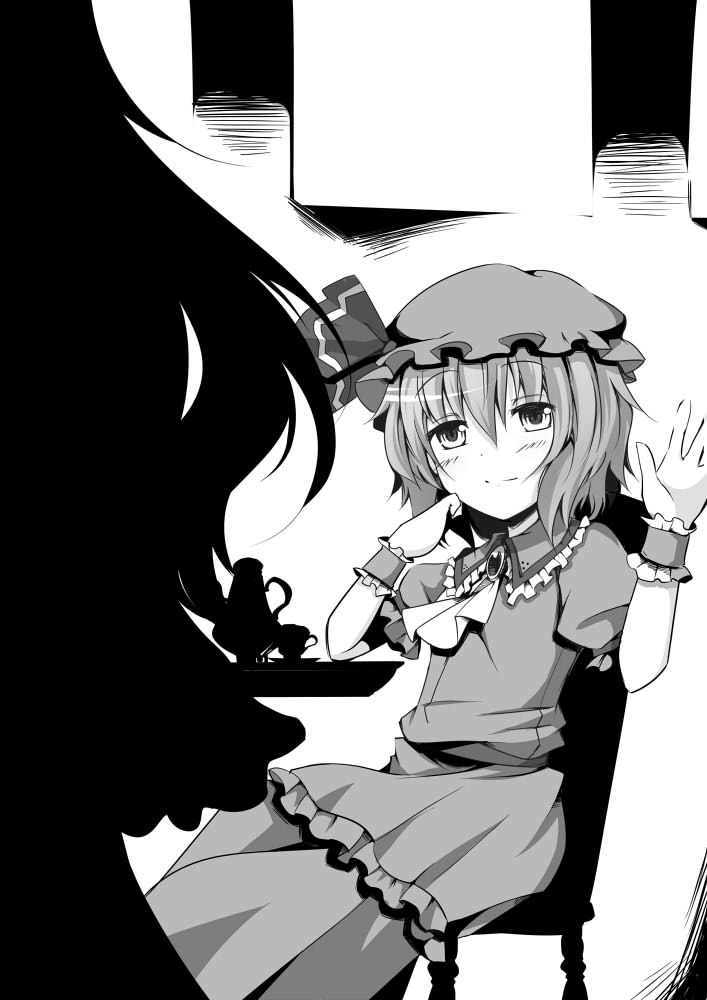 remilia scarlet (touhou) drawn by chata_maru_(irori_sabou)
