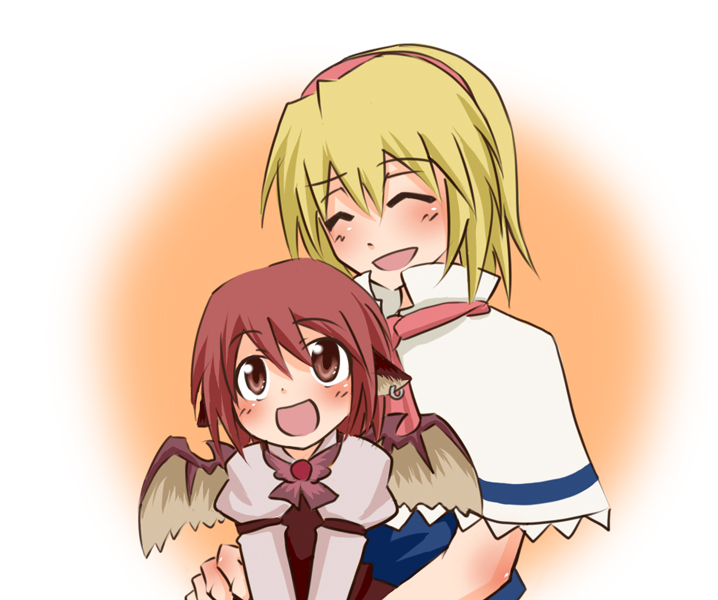 alice margatroid and mystia lorelei (touhou) drawn by makoto_jon
