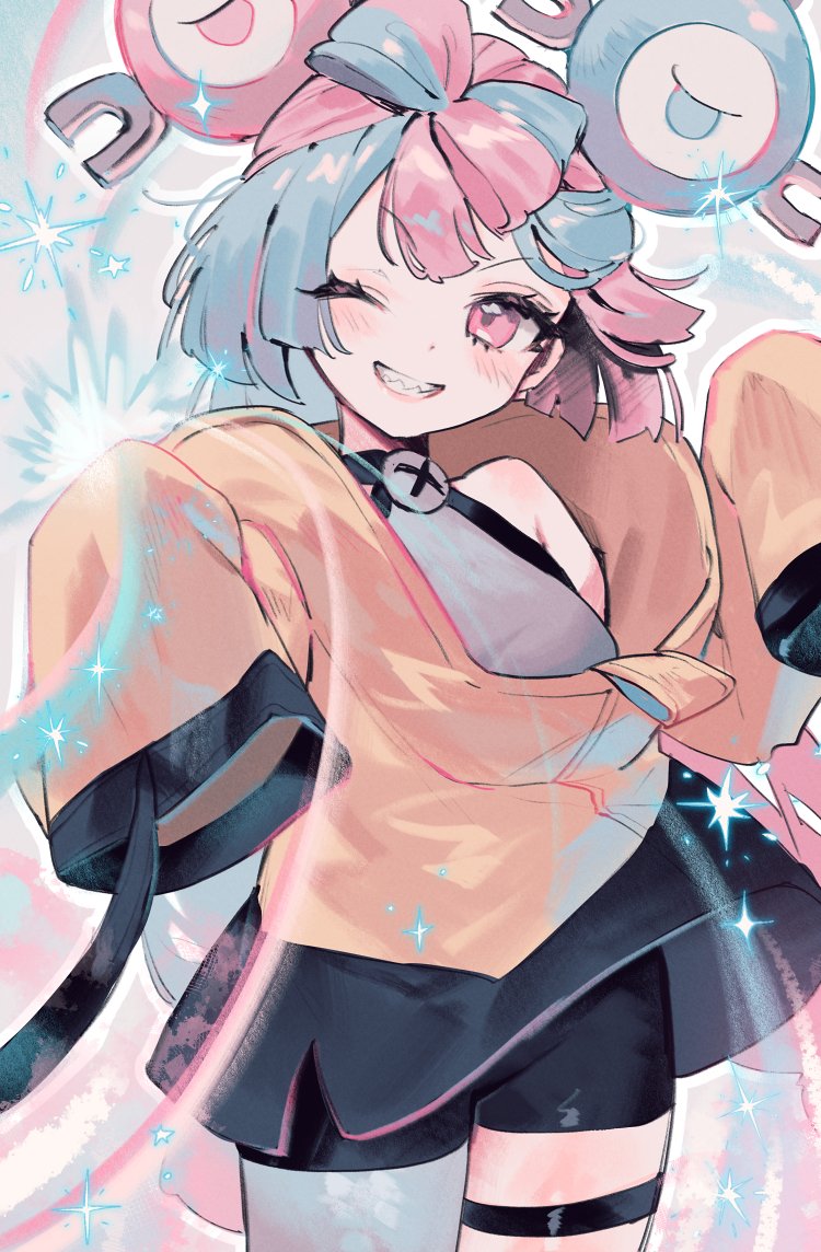 iono (pokemon and 1 more) drawn by saku_nosuke
