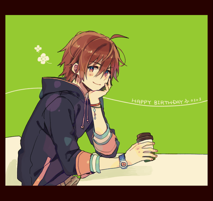 amagase touma (idolmaster and 1 more) drawn by chikamichi_(suisui17c)