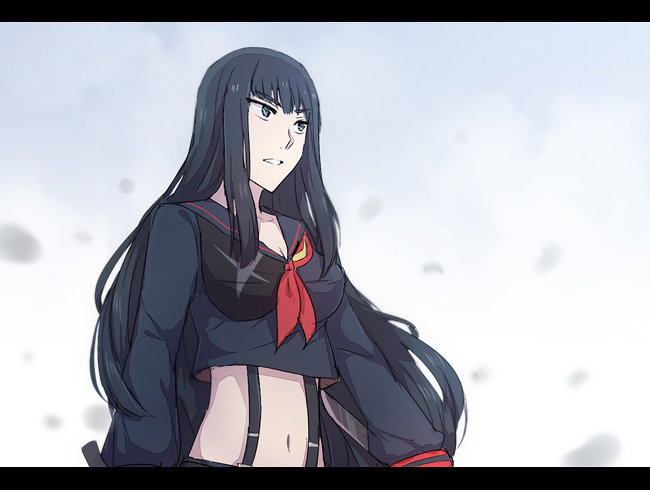 senketsu and kiryuuin satsuki (kill la kill) drawn by toruglose