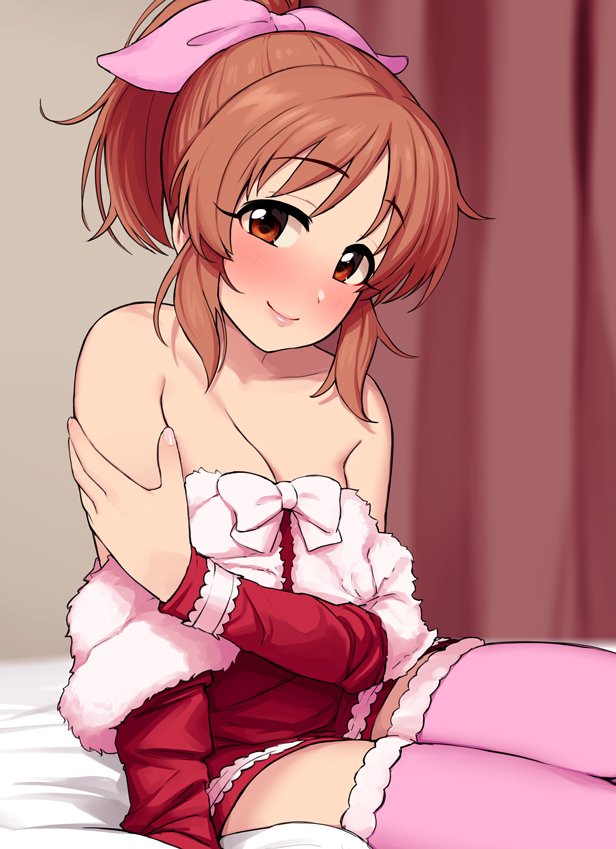 abe nana (idolmaster and 1 more) drawn by omaru_gyuunyuu