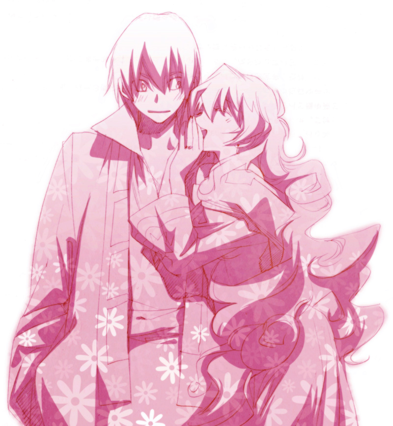 nia teppelin and simon (tengen toppa gurren lagann) drawn by masuda_megumi