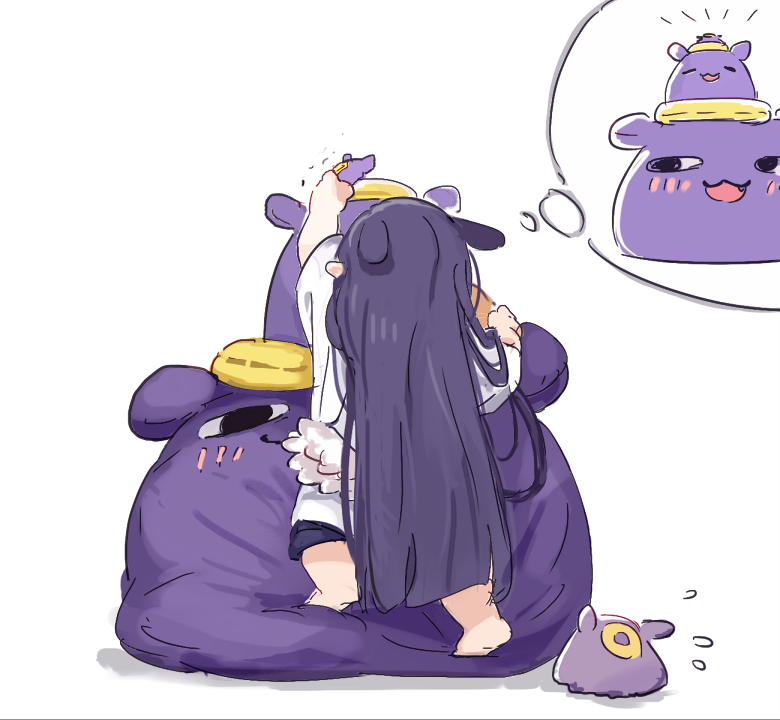 ninomae ina'nis and takodachi (hololive and 1 more) drawn by yuuyu_(777)