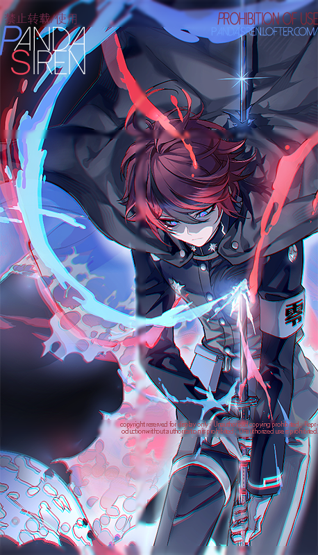 sumino takumi (the hundred line -last defense academy-) drawn by pandasiren