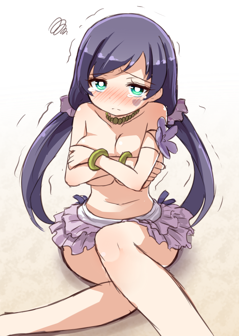 tojo nozomi (love live! and 1 more) drawn by shipii_(jigglypuff)