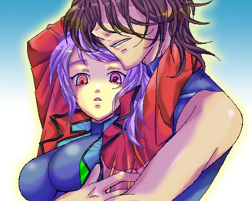 anew returner and lyle dylandy (gundam and 1 more) drawn by kisou_nowora