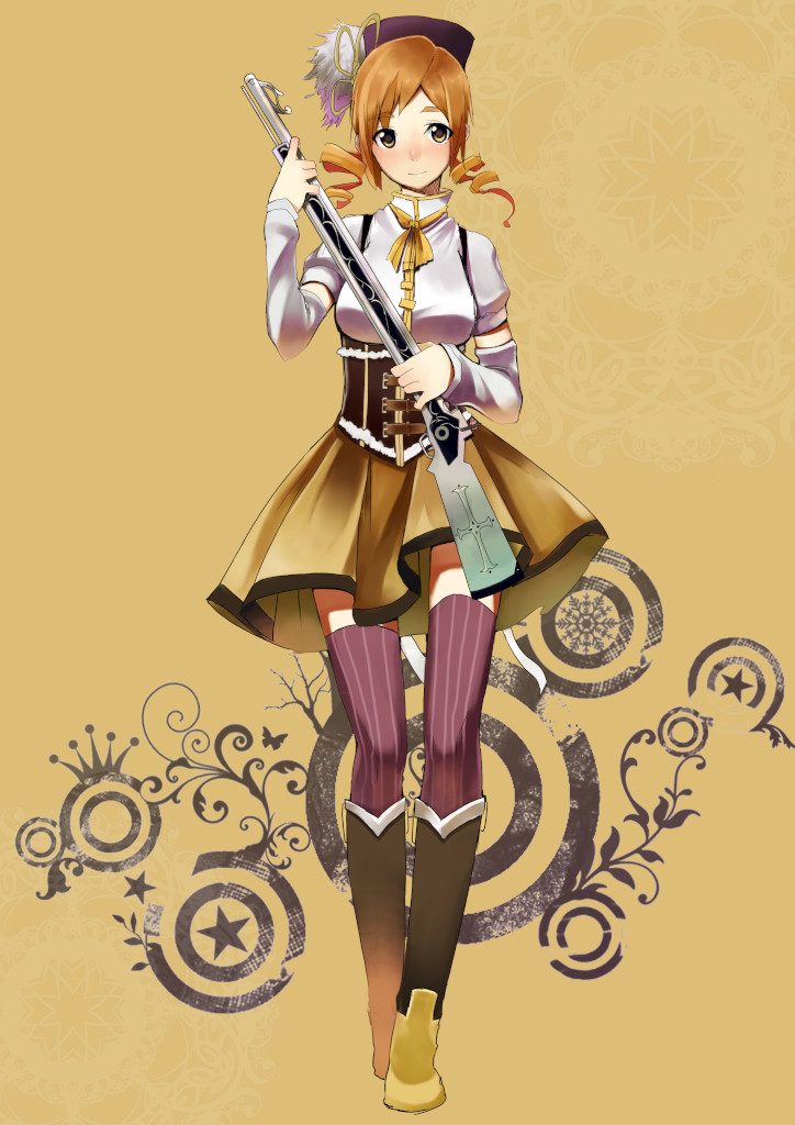 tomoe mami (mahou shoujo madoka magica) drawn by ichiko_oharu