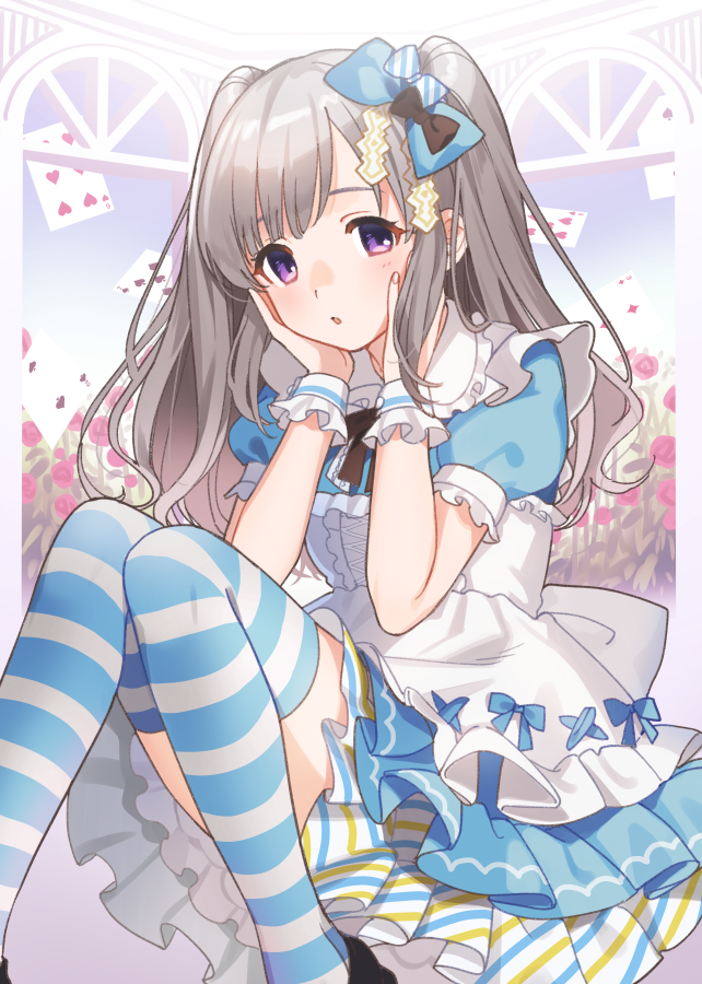 alice and yukoku kiriko (idolmaster and 1 more) drawn by booota