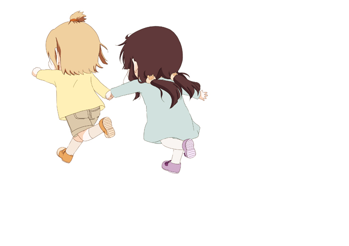 akiyama mio and tainaka ritsu (k-on!) drawn by komugiko