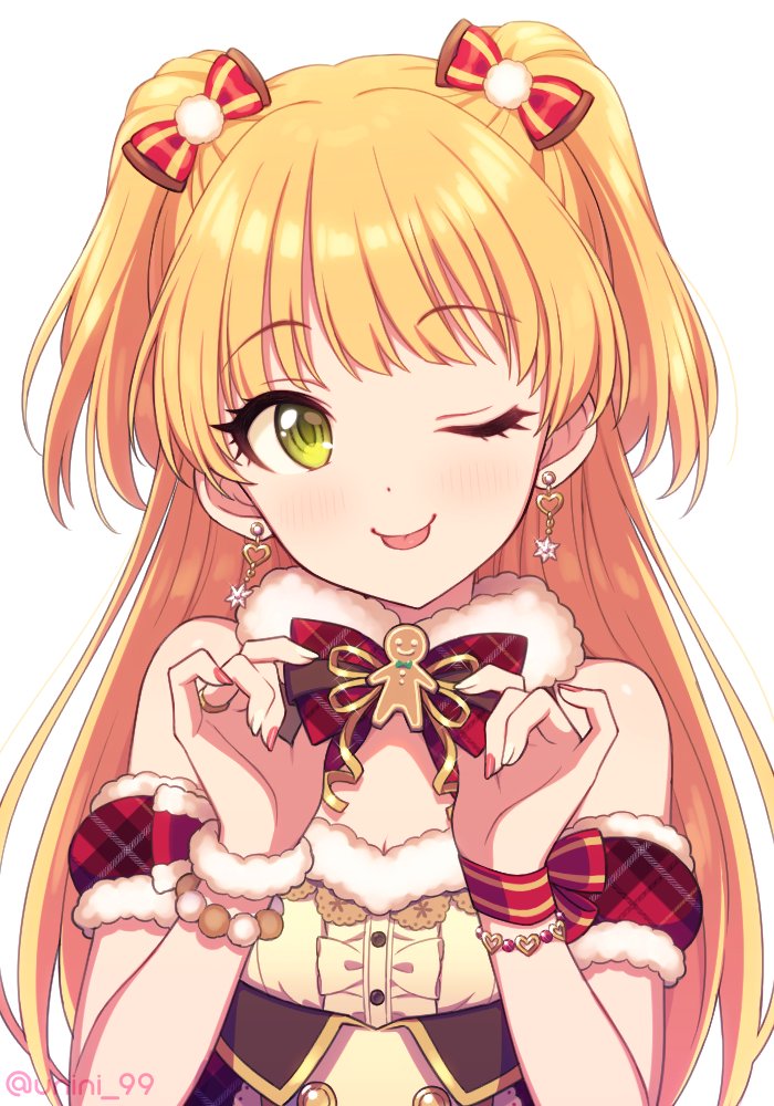 jougasaki rika (idolmaster and 1 more) drawn by agata_(agatha)