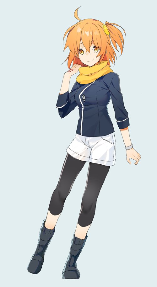 fujimaru ritsuka (fate and 1 more) drawn by eka_eri