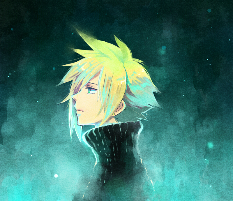 cloud strife (final fantasy and 1 more) drawn by takanamushi