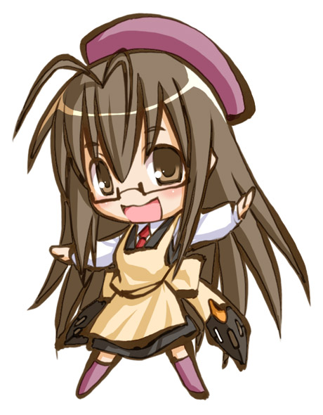 saotome haruna (mahou sensei negima!) drawn by kasuga_yukihito