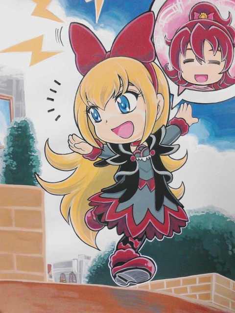 aida mana and regina (precure and 1 more) drawn by hijikata_etsuo