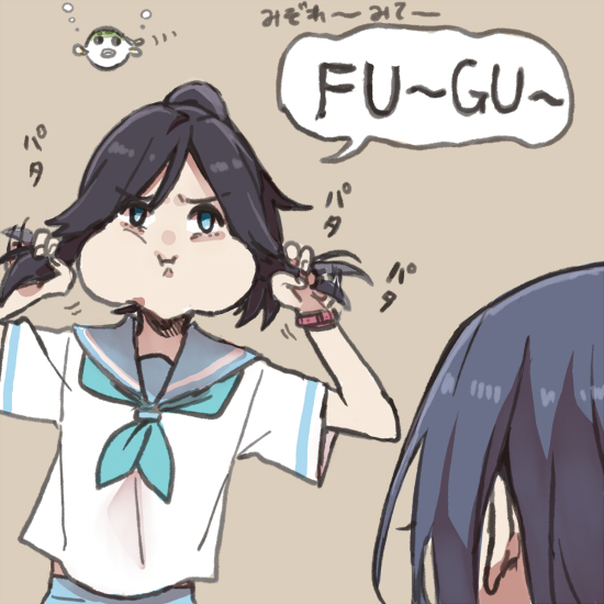 yoroizuka mizore and kasaki nozomi (hibike! euphonium and 1 more) drawn by ree_(re-19)
