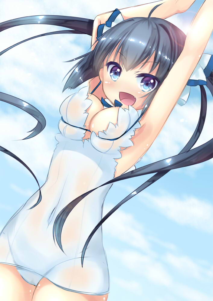hestia (dungeon ni deai wo motomeru no wa machigatteiru darou ka) drawn by yaki_mayu
