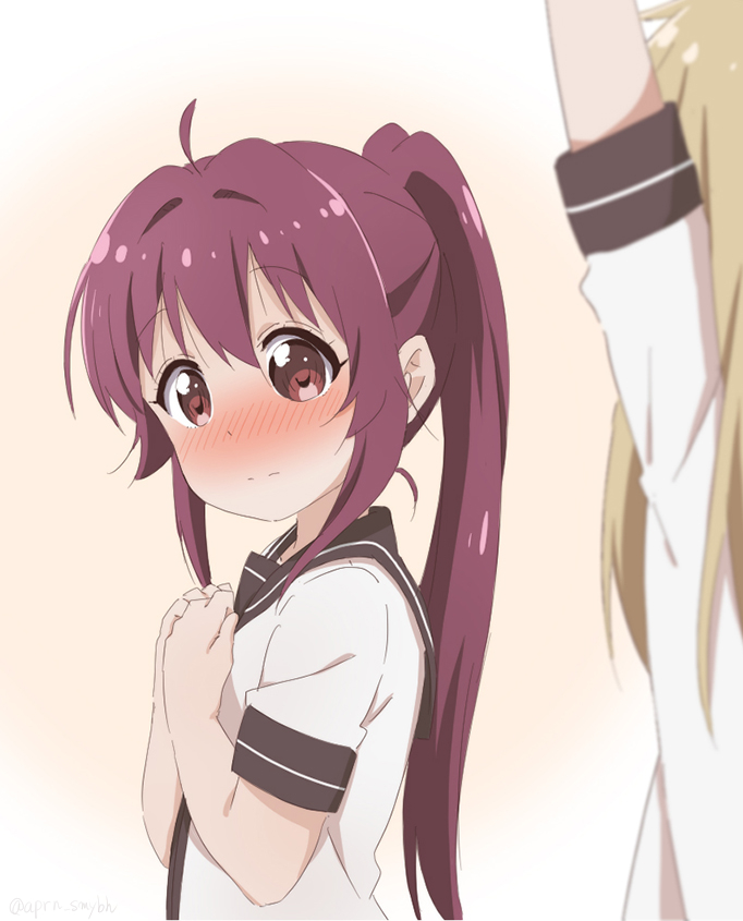 toshinou kyouko and sugiura ayano (yuruyuri) drawn by ren_kon
