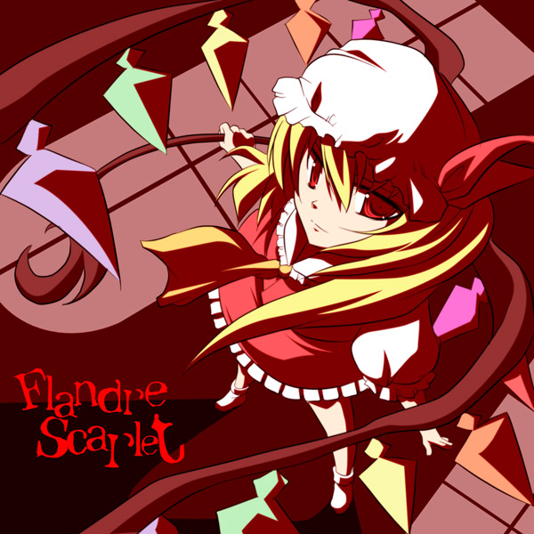flandre scarlet (touhou) drawn by maki_(seventh_heaven_maxion)