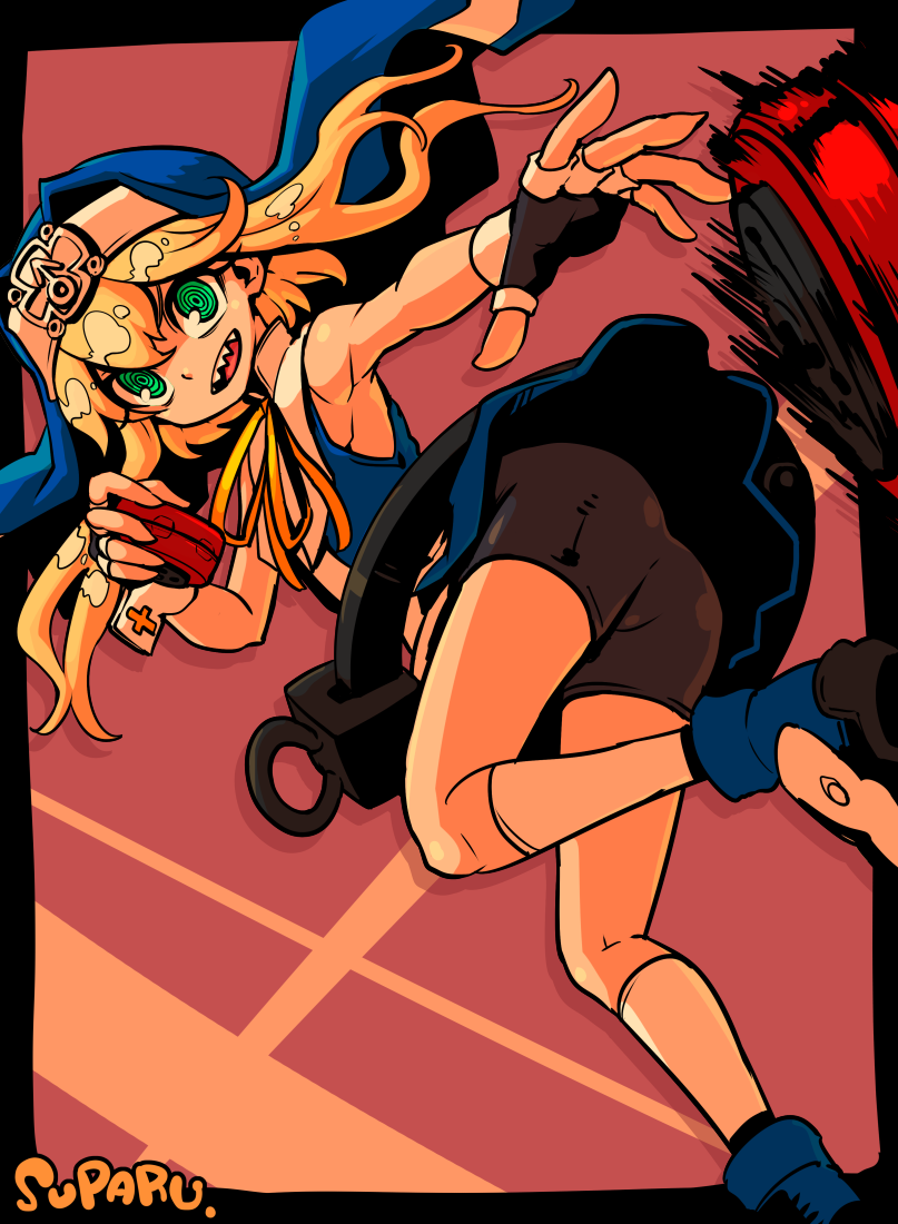 bridget (guilty gear and 1 more) drawn by suparu_(detteiu)