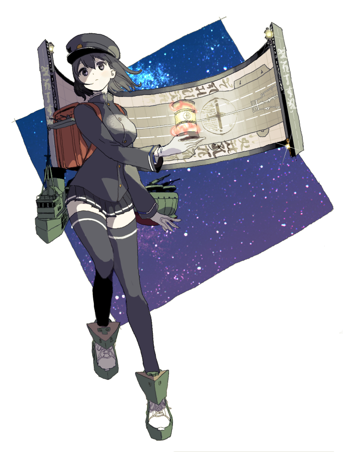 akitsu maru and akitsu maru kai (kantai collection) drawn by seiwatange