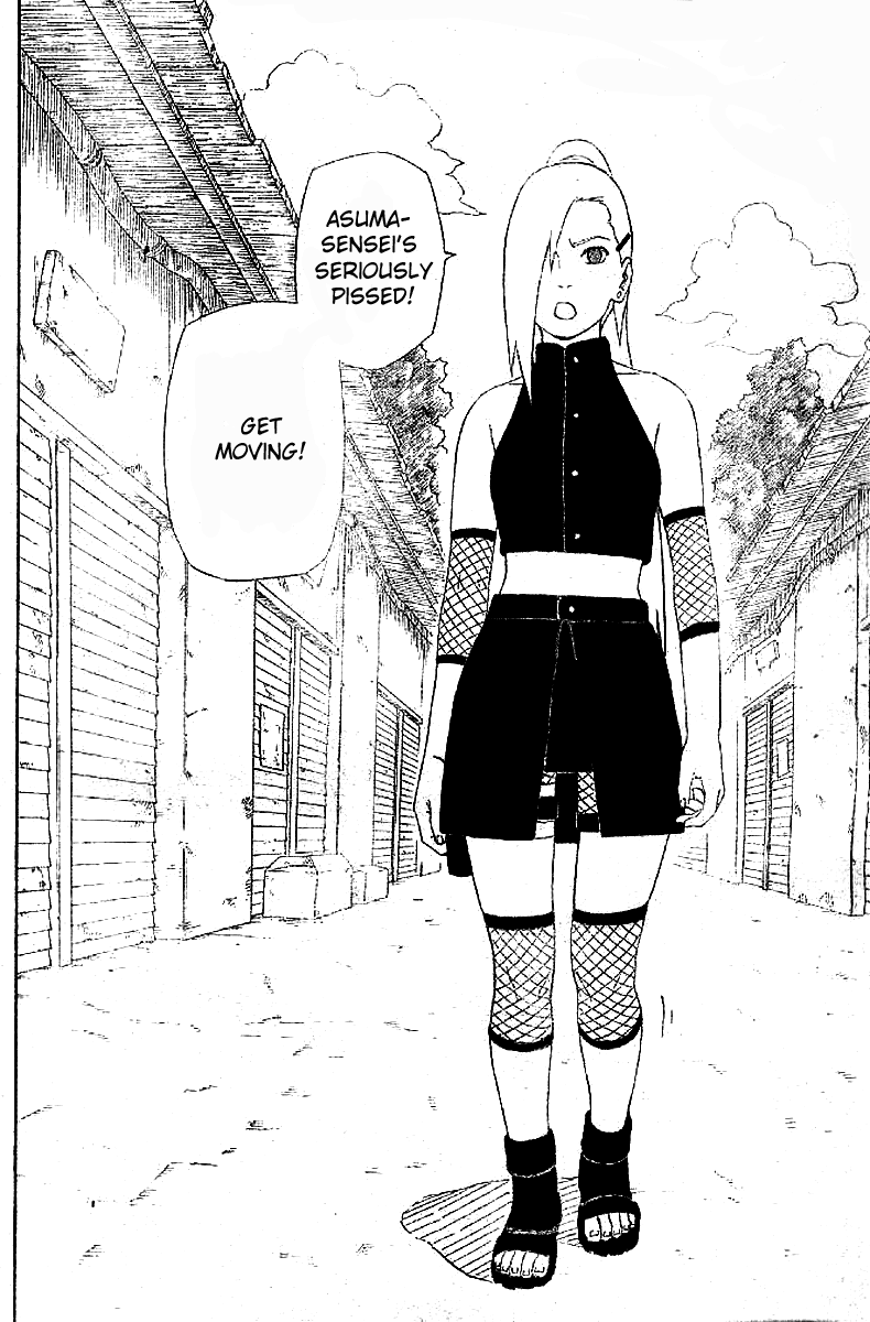 yamanaka ino (naruto and 1 more) drawn by kishimoto_masashi