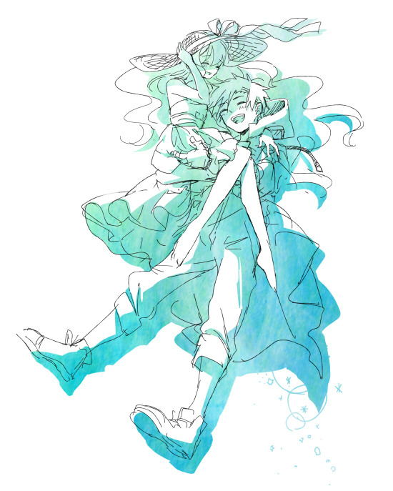 kozakura marry and seto kousuke (kagerou project) drawn by akizuki_buranko